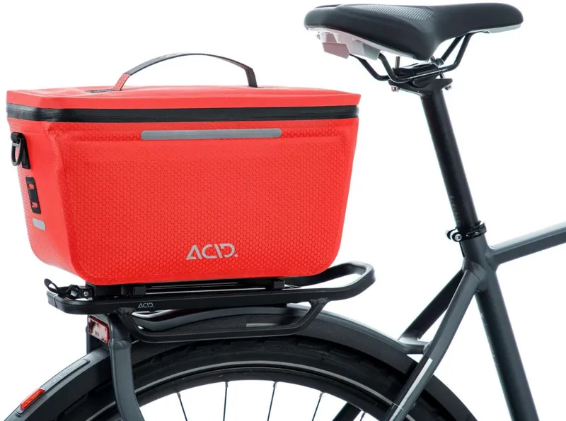 Acid Pro 10 RILink Trunk Pannier Bag in Flame/Black